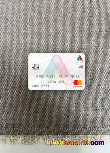 Mongolia Arig Bank mastercard photolook